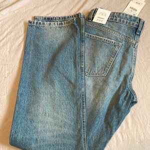 Straight leg jeans